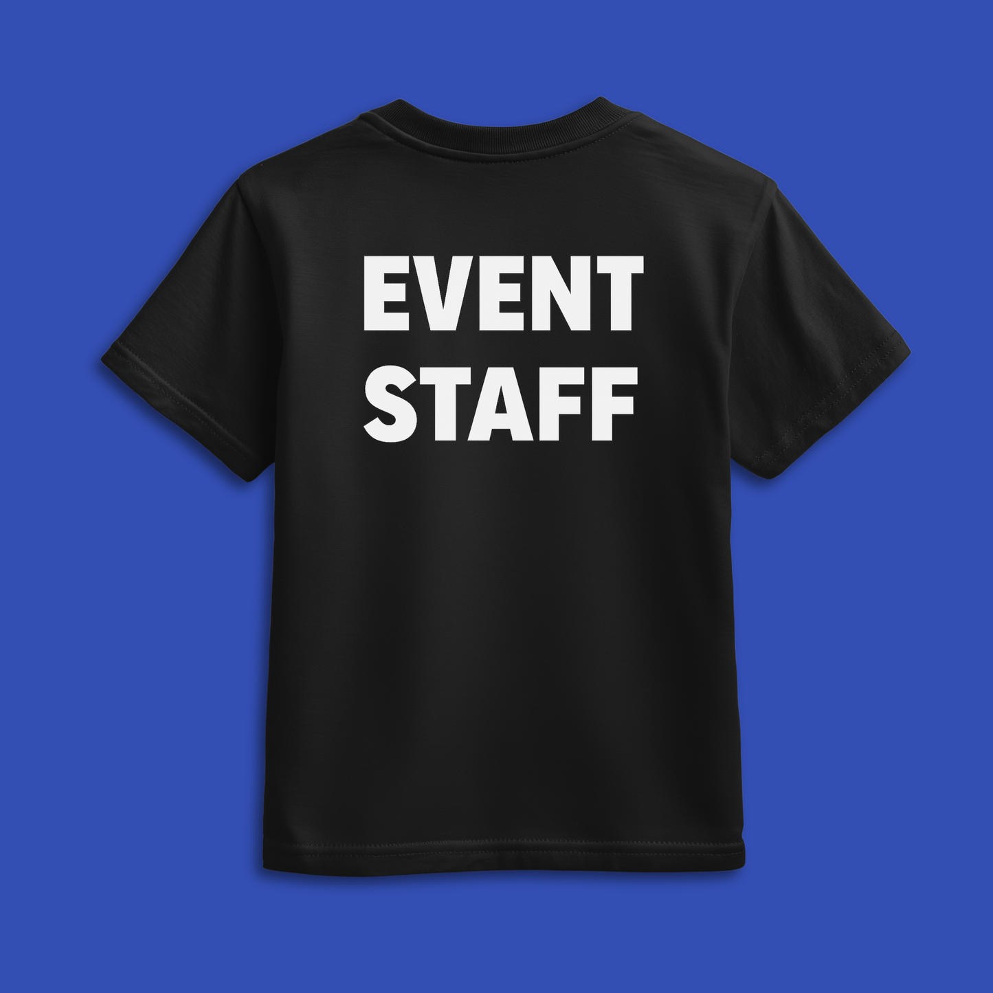 EVENT STAFF - KIDS BLACK T-SHIRT