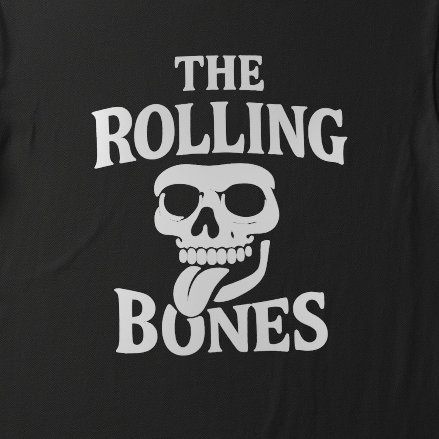 THE ROLLING BONES - BLACK HALLOWEEN T-SHIRT