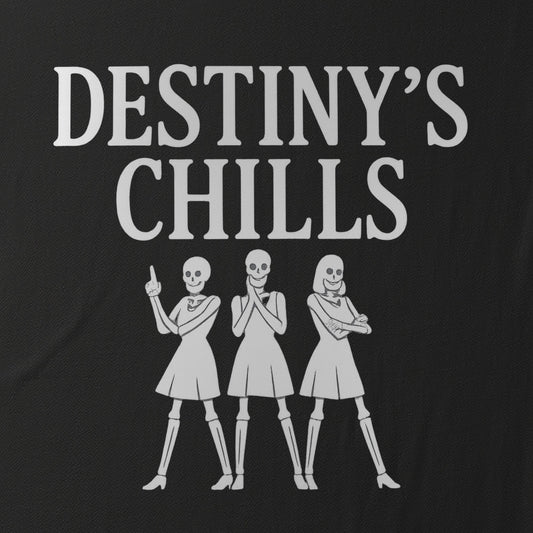 DESTINY'S CHILLS - BLACK HALLOWEEN T-SHIRT