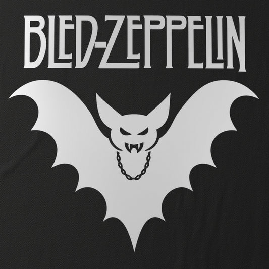 BLED ZEPPELIN - BLACK HALLOWEEN T-SHIRT