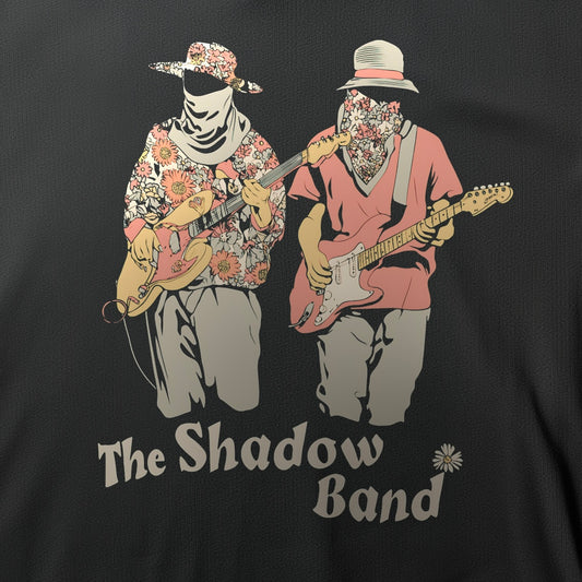 THE SHADOW BAND 'THE SHADOW BAND' BLACK T-SHIRT