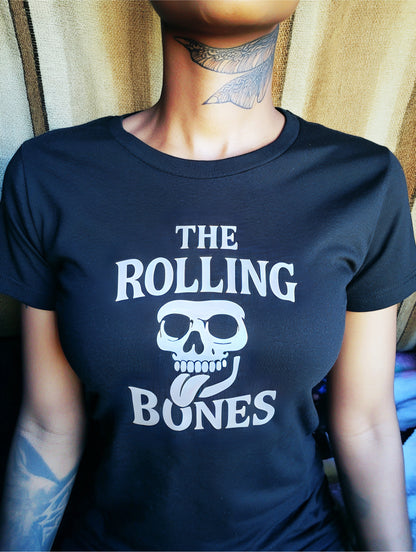 THE ROLLING BONES - BLACK HALLOWEEN T-SHIRT