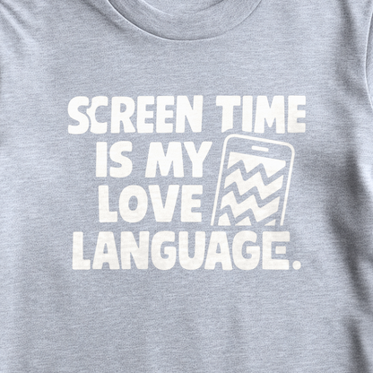 SCREEN TIME - KIDS HEATHER GRAY T-SHIRT