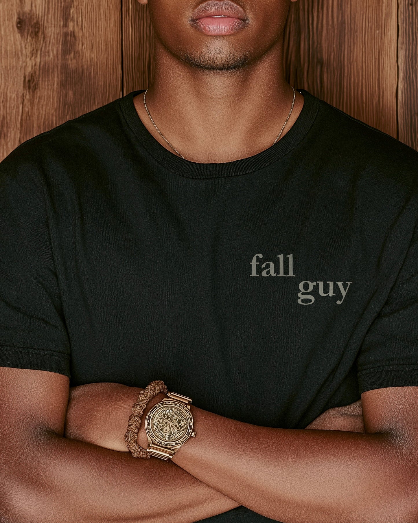 FALL GUY 'LEGEND OF THE FALL' BLACK T-SHIRT
