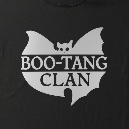 BOO-TANG CLAN - BLACK HALLOWEEN T-SHIRT