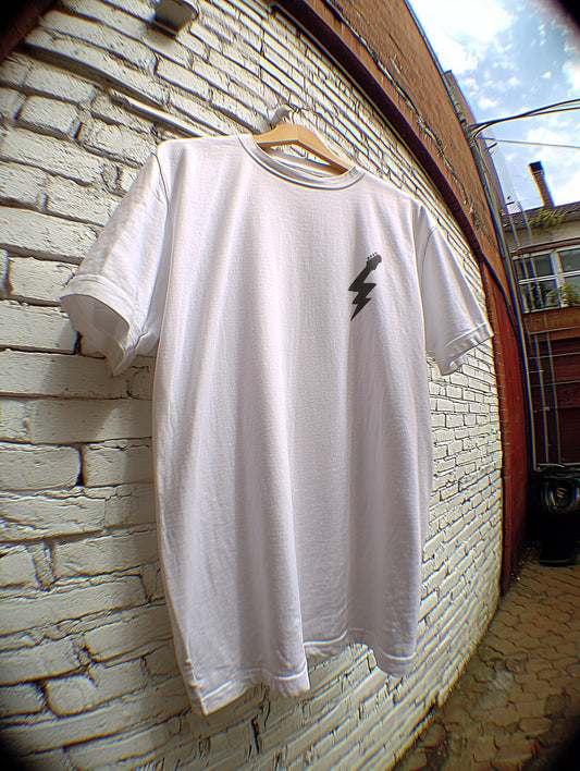 LOVE HERTZ 'HEY!' WHITE T-SHIRT