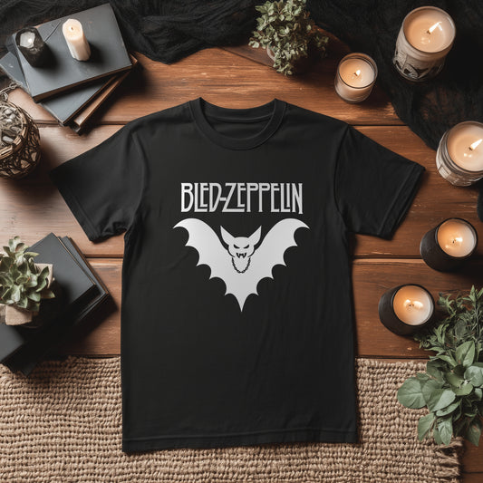 BLED ZEPPELIN - BLACK HALLOWEEN T-SHIRT