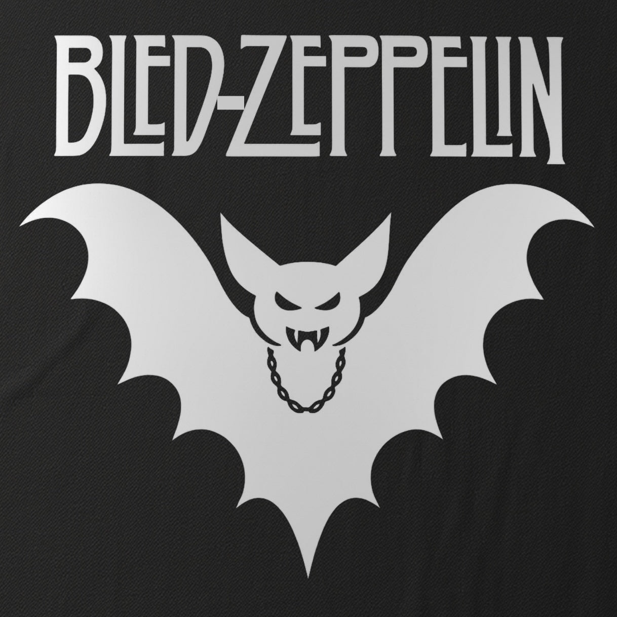BLED ZEPPELIN - BLACK HALLOWEEN T-SHIRT