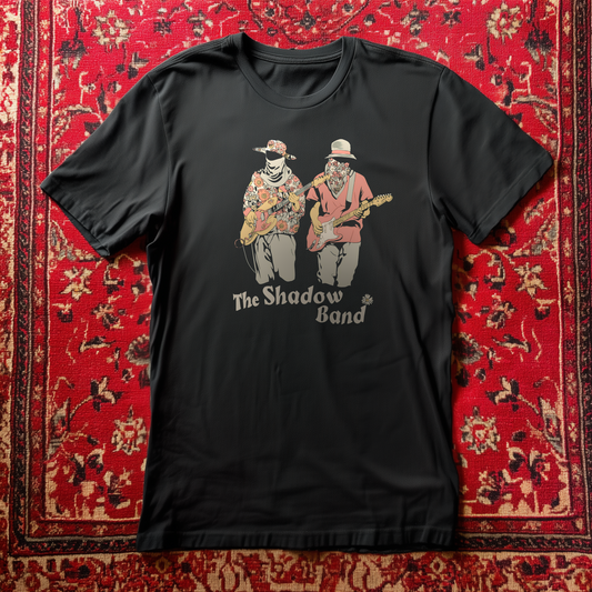 THE SHADOW BAND 'THE SHADOW BAND' BLACK T-SHIRT